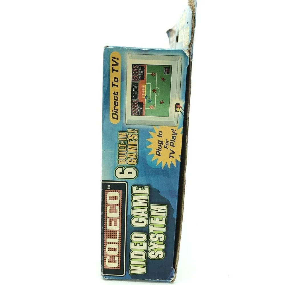 Coleco Video TV System‎ Plug And Play Sports Basketball Football 6 Games Total